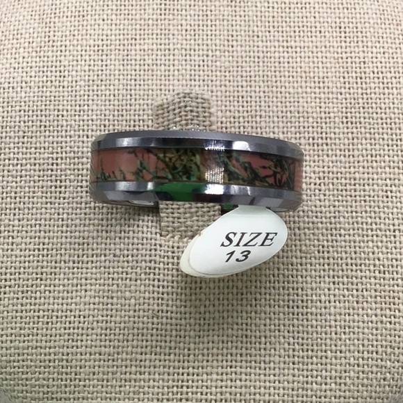 Other - King Will 8MM Tungsten Carbide Men’s Mossy Tree Wedding Band